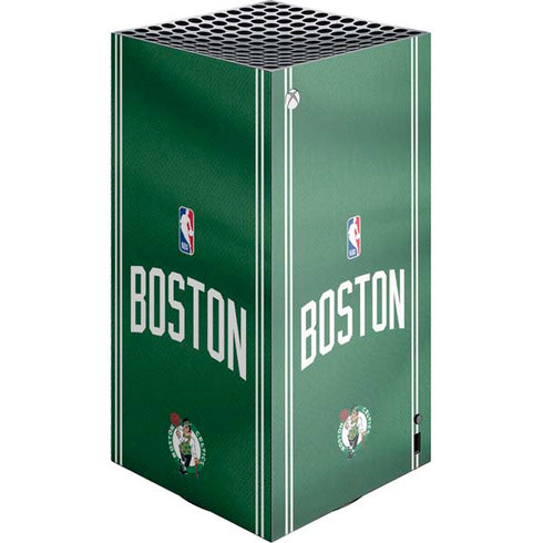 NBA Boston Celtics Jersey XBox Series X Digital Edition Console Skin